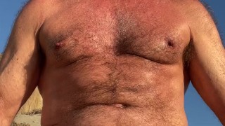 BALL STRETCHING at the BEACH!