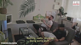 My Straight friend "Chris" (who has caught me jerking before), asks me about last time and surprises