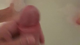 Jerking off twink big dick