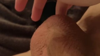 Toy in my ass made me cum