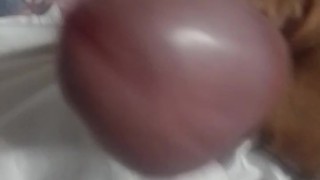 Pene paja masturbándome leche