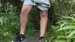 OMG SO MUCH NUT WHEN I JERKED OFF IN NATURE!!