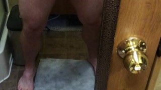 Mirror Masturbation While Alone In the Camper