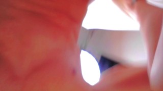 Endoscope Camera Inside My Pink Pussy Records How He Fills Me With Cum💎 - Couple Keyla & Lucas