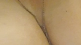 Real virgin gay man playing with titties