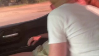 Wife Gets Fucked In The Backseat While Husband Drives View 2