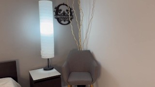 Small penis humiliation tricked tied & used as a sex toy holder