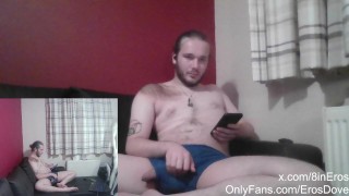 Solo masturbation ends with huge cumshot - Stream vod