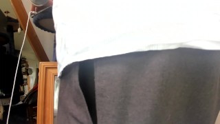 undress big belly nd flat penis