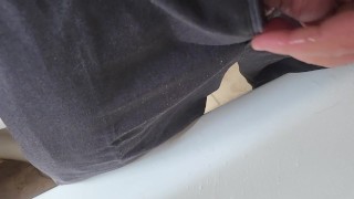 Pissing at home