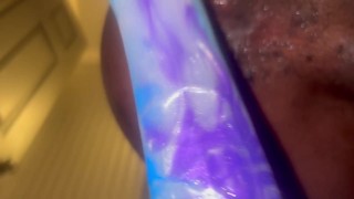 Riding horse cock deep