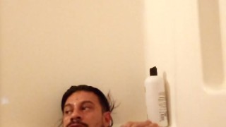 Masturbating in the tub