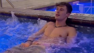 Just a guy, a jacuzzi, and a little 'me time' 💦 Relax and unwind with me in this steamy session!