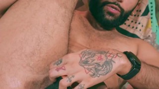 Anal Handsfree Cum Camilo Brown Using a Prostate Vibrator To Milk Two Load Out Of Himself