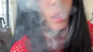 Sexy Succubus Smoker putting her spell on you (Full vid on my OnlyFans/ManyVids)