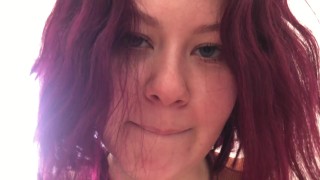 SEXY GIRL GIVES HANDJOB POV