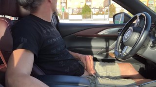 Public masturbation in parking lot