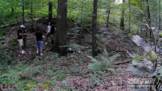 Vier Männlein stehn im Walde - German Boys at Outdoor Cruising Long Trailer ActionCam Version