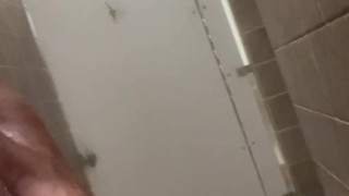 Gym employee almost caught me masturbating