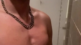 Gym employee almost caught me masturbating