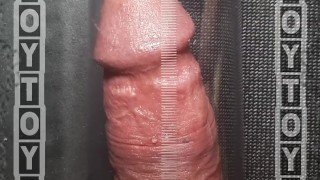First penis pump session whit big dick.