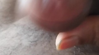 Dripping Hot Cum: Asian Black Golden big dick Student After 2 Weeks of Restraint!
