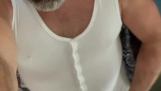 Onesie Cockcage Massage Gun