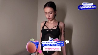 My stepsister showed me her Tantaly collection and invited me to join her. Threesome