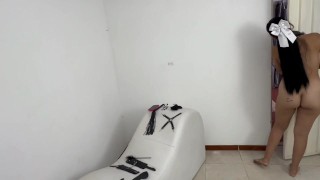 Dominación sobre sumisa atada- follada dura y caliente