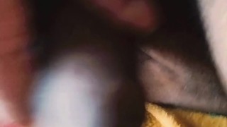 Morning Hand job Hitting hard my big Dick into belly It's hard and so strong