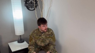 Soldier tricked into silly face experiment
