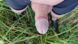 Cyclist's pissing. Compilation.