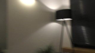 Fitness Model Hot Tight Pussy All Natural Girl comes for a Yoga and Stretching Sports Fake Shooting