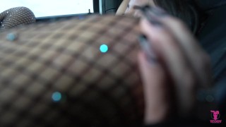 Thic latina Babe with GIANT ASS AND BIG TITS fucks me in my Tuck outside POV feat. Victoria June