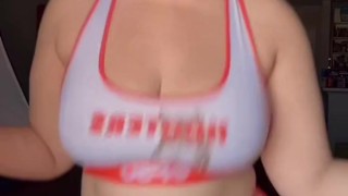 Hooters Girl Stripteases for you