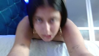 CUM FACE¡¡¡ ME LE CORRO EN LA CARA Y A ELLA LE GUSTA