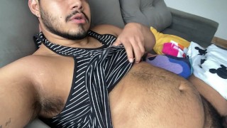 I got so turned on that I had to record a video to send to my boyfriend.