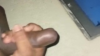 Blackcock up cum