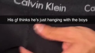 Fucked my College Roommate Caught on Snapchat