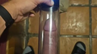 Size matters cock pump first use