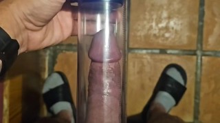 Size matters cock pump first use
