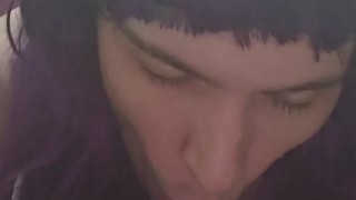 Practicing my blowjob skills