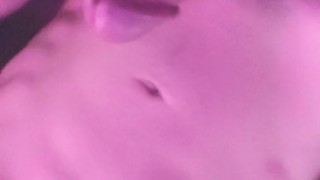 Denver Dubois jerks out milky cum load