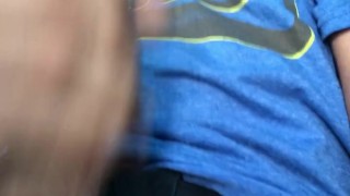 POV Fast Cum Shot 💦 Close Up Big Bust Male Squirt 💦🤤