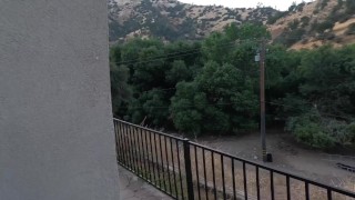 Growers wife is jealous of his new girlfriend so I get my cock and balls drained.