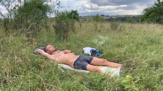 Summer trip with joga a wank