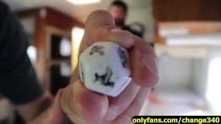 We fucked in our RV Camper after playing games of dice