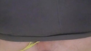 Extreme massive 4" plug always makes my virgin asshole gape huge