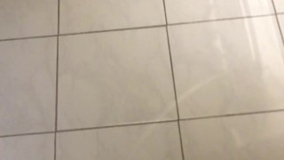 Shooting my Cum all over the Kitchen