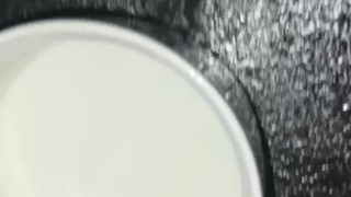 Put the cum in the cup